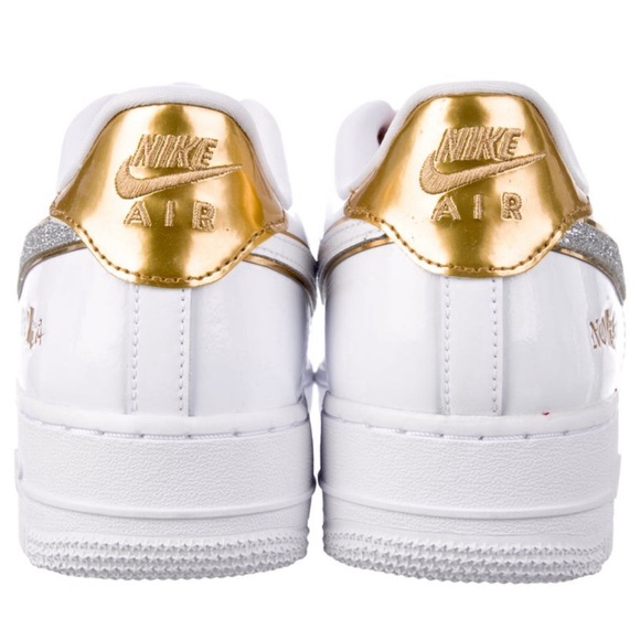 Nike Nola white, silver and a bit of gold. - Picture 6 of 9